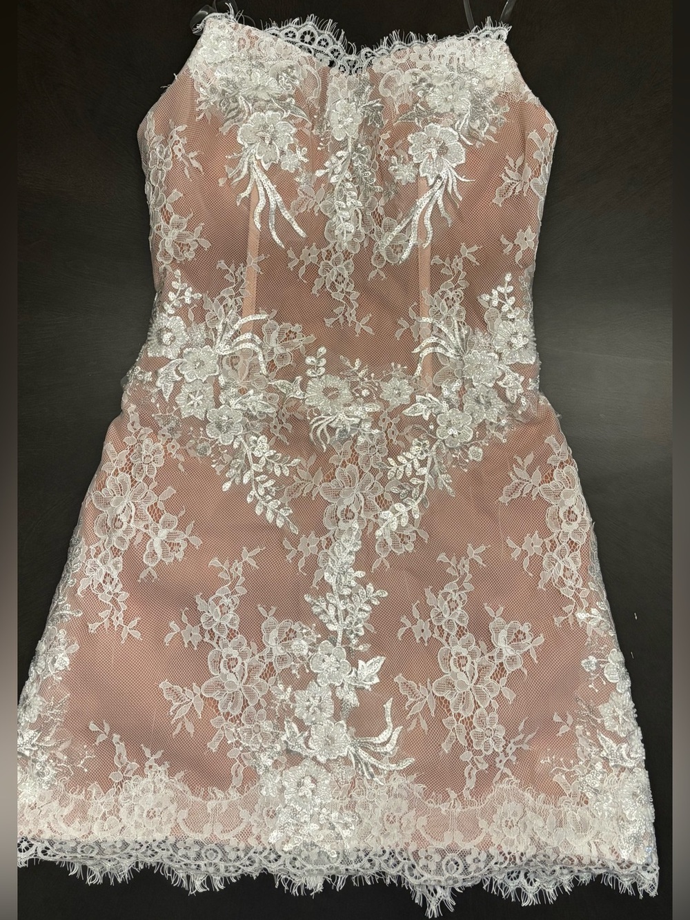 Custom Made Bridal Mini Dress
